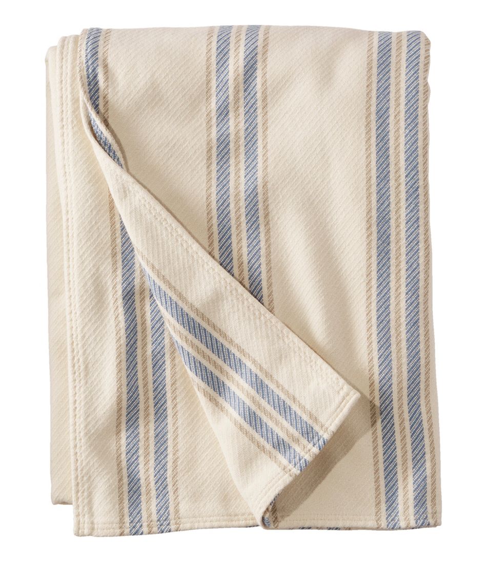 Maine Twill Blanket, Stripe / L.L.Bean