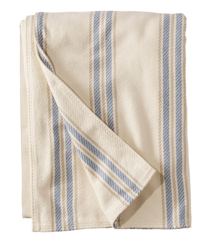 Maine Twill Blanket, Stripe / L.L.Bean