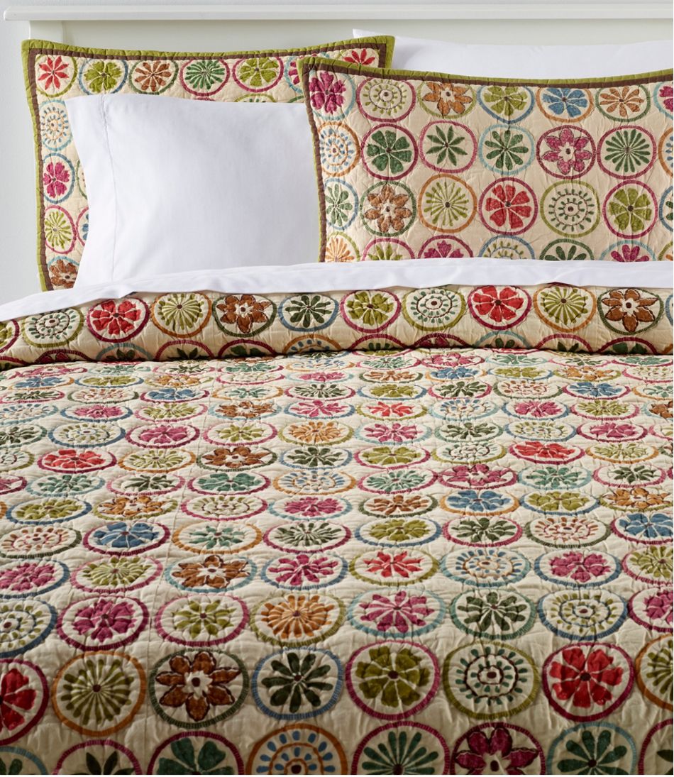 Blooming Circles Quilt Collection / L.L.Bean