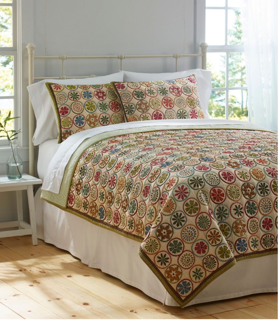 Blooming Circles Quilt Collection / L.L.Bean