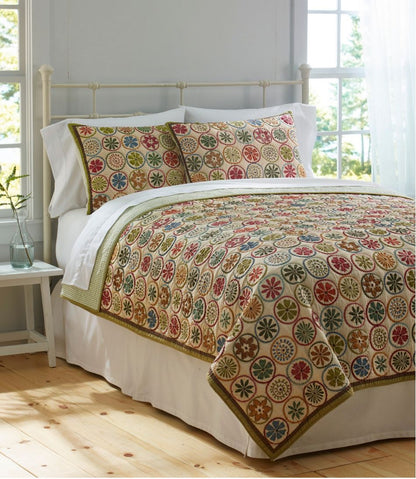 Blooming Circles Quilt Collection / L.L.Bean