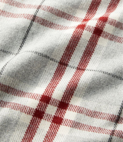 Washable Wool Blanket, Plaid / L.L.Bean