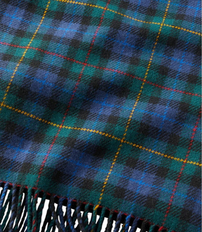 Washable Wool Throw, Plaid 54" x 60" / L.L.Bean