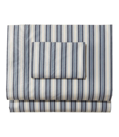 Sunwashed Percale Sheet Collection, Stripe / L.L.Bean
