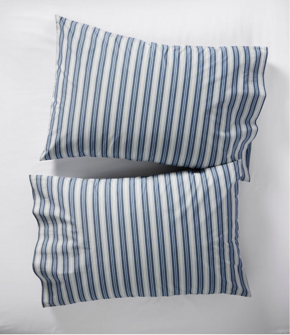 Sunwashed Percale Sheet Collection, Stripe / L.L.Bean