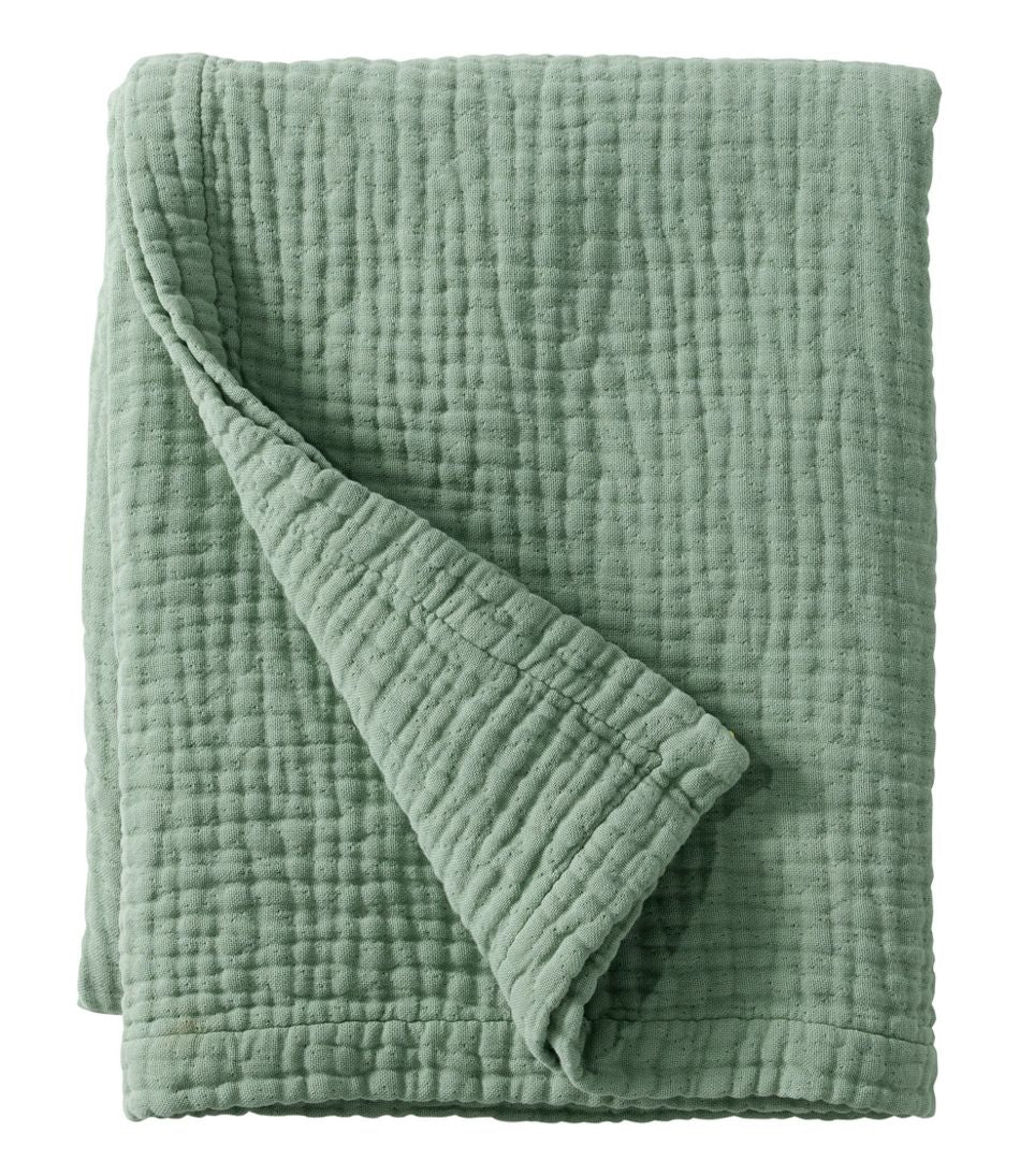 Lightweight Cotton Gauze Throw / L.L.Bean