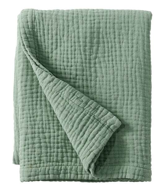 Lightweight Cotton Gauze Throw / L.L.Bean