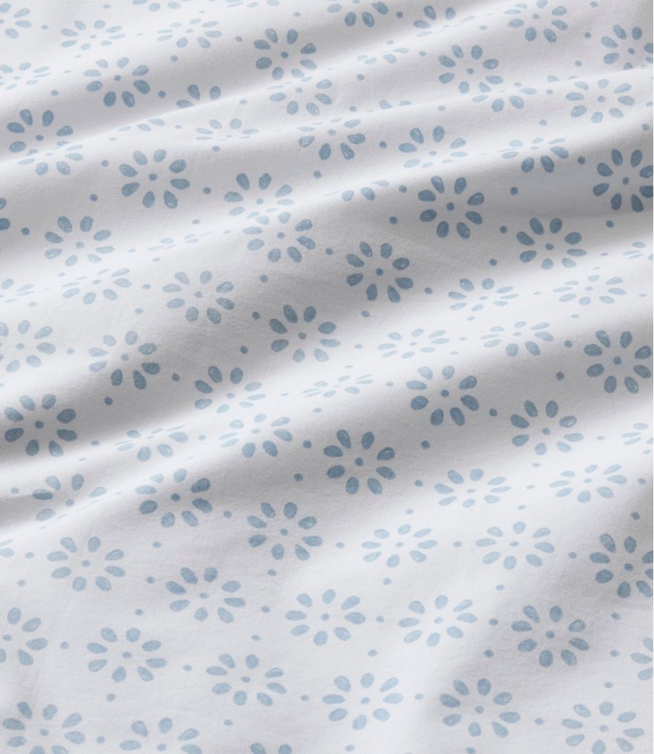 Sunwashed Percale Sheet Collection, Print / L.L.Bean