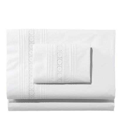 Sunwashed Pintuck Sheet Collection / L.L.Bean