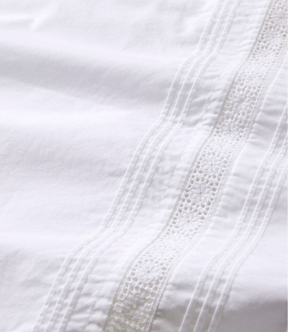 Sunwashed Pintuck Sheet Collection / L.L.Bean