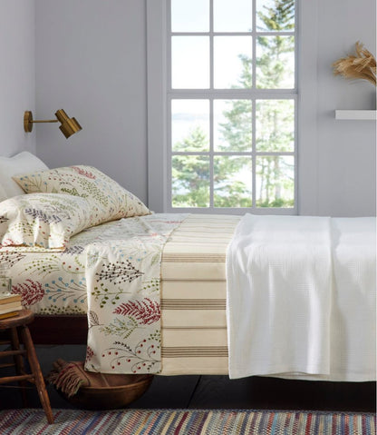 Organic Cotton Blanket, Stripe / L.L.Bean
