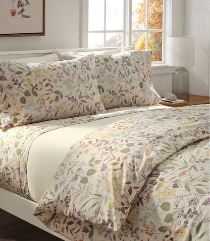 Birch Floral Percale Comforter Cover Collection / L.L.Bean