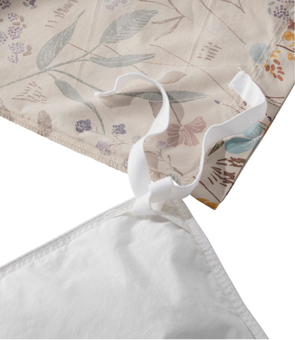 Birch Floral Percale Comforter Cover Collection / L.L.Bean