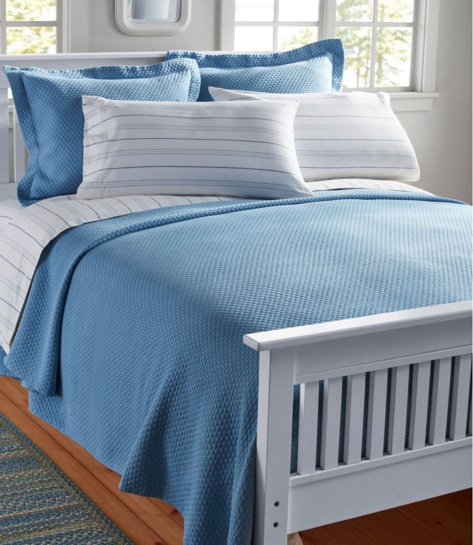 Organic Honeycomb Matelassé Sham / L.L.Bean
