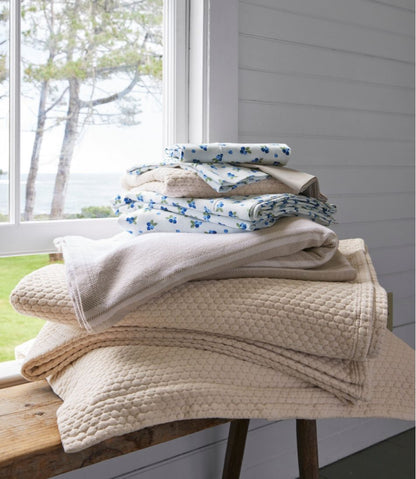 Organic Honeycomb Matelassé Sham / L.L.Bean