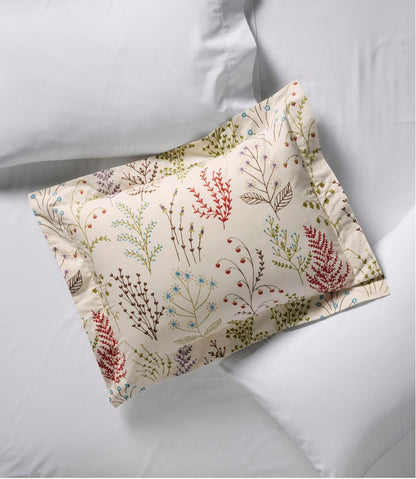 Botanical Floral Percale Comforter Cover Collection / L.L.Bean