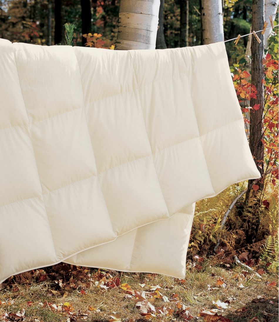 Box-Stitch Goose Down Comforter, Warm / L.L.Bean
