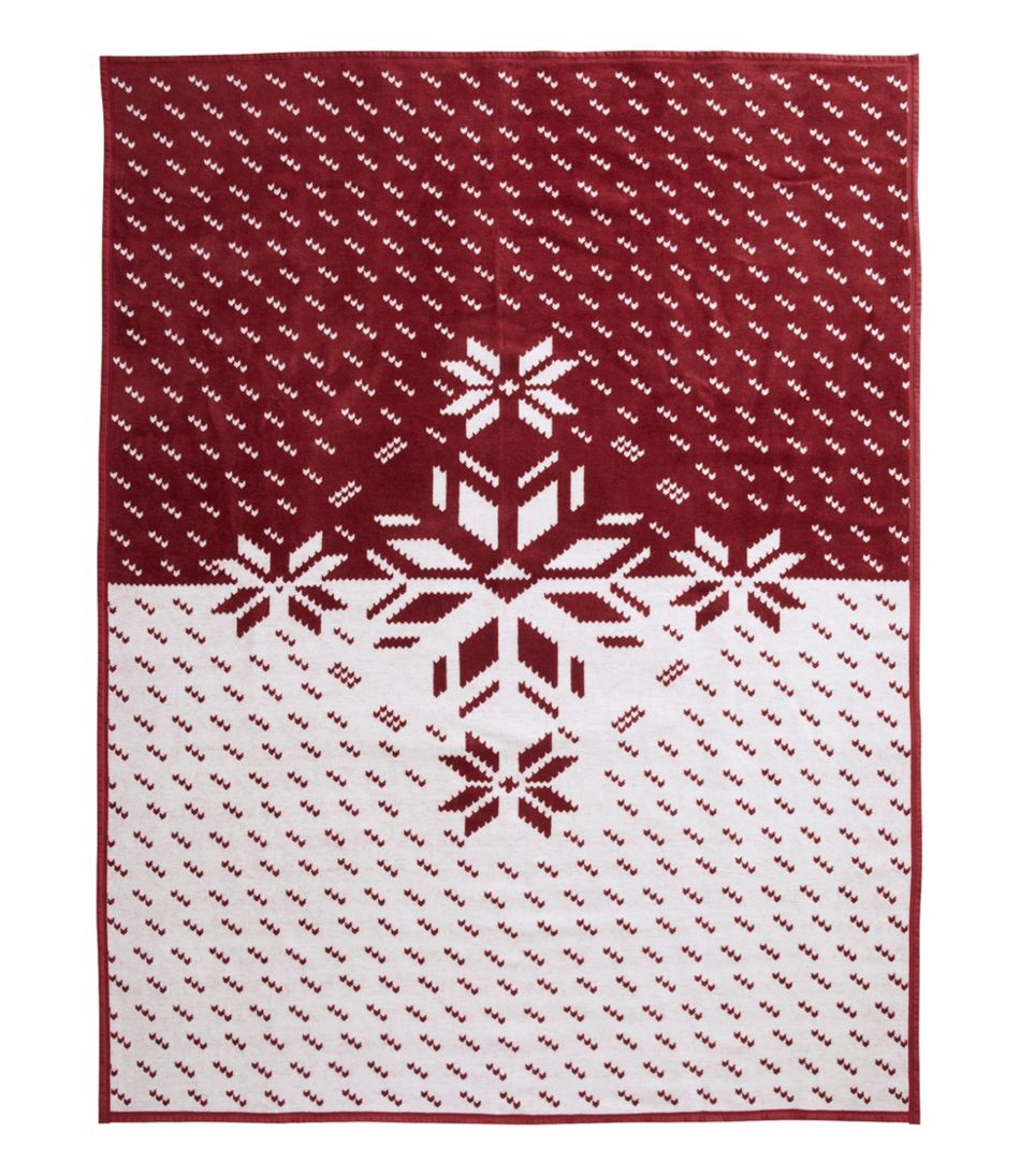 ChappyWrap Cozy Throw Blanket, Bird's-Eye / L.L.Bean
