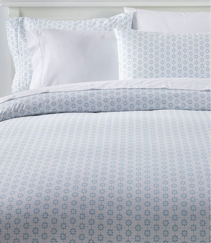 Sunwashed Percale Comforter Cover, Print / L.L.Bean