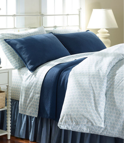 Sunwashed Percale Comforter Cover, Print / L.L.Bean