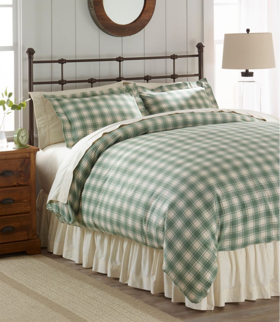 Chambray bed skirt / L.L.Bean