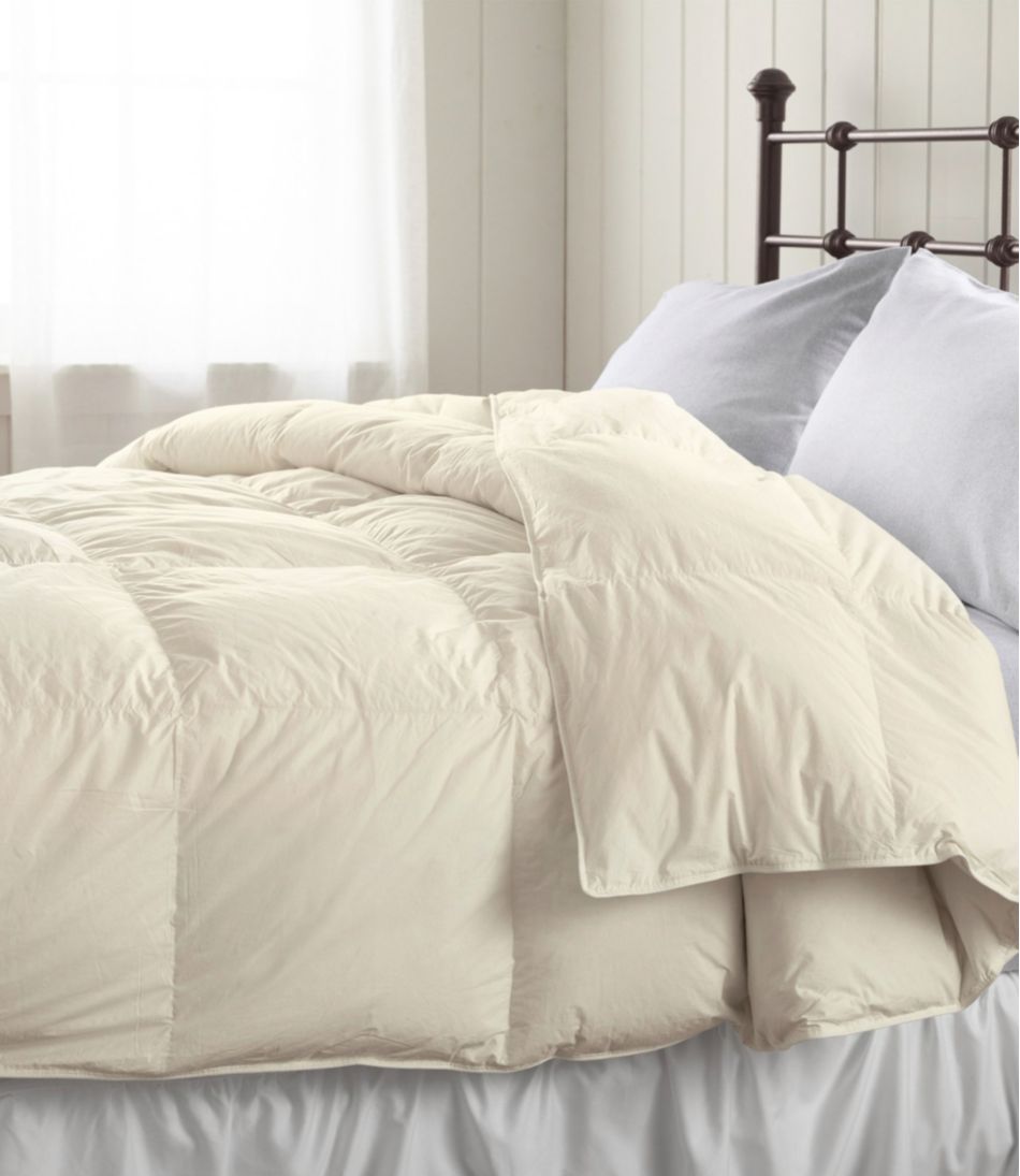 Baffle Box Stitch Goose Down Comforter, Warmer / L.L.Bean