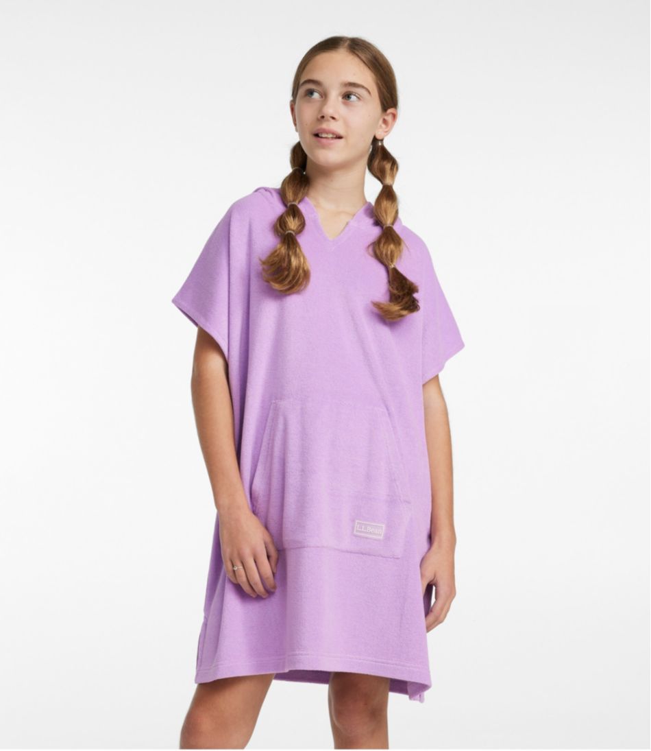 Kids' Terry Cover-Up, Hooded / L.L.Bean