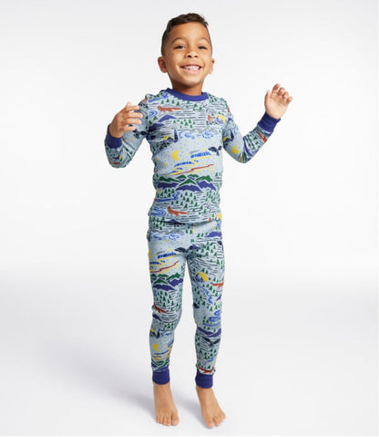 Kids' Organic Cotton Fitted Pajamas / L.L.Bean