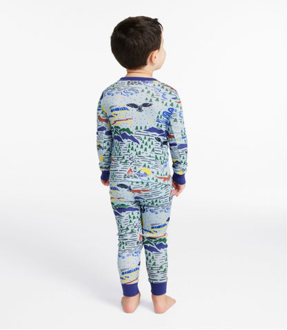 Toddlers' Organic Cotton Fitted Pajamas / L.L.Bean