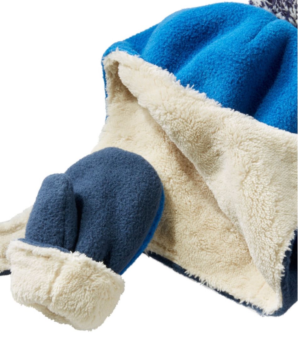 Infants' and Toddlers' Mountain Classic Fleece Hat and Mitten Set / L.L.Bean