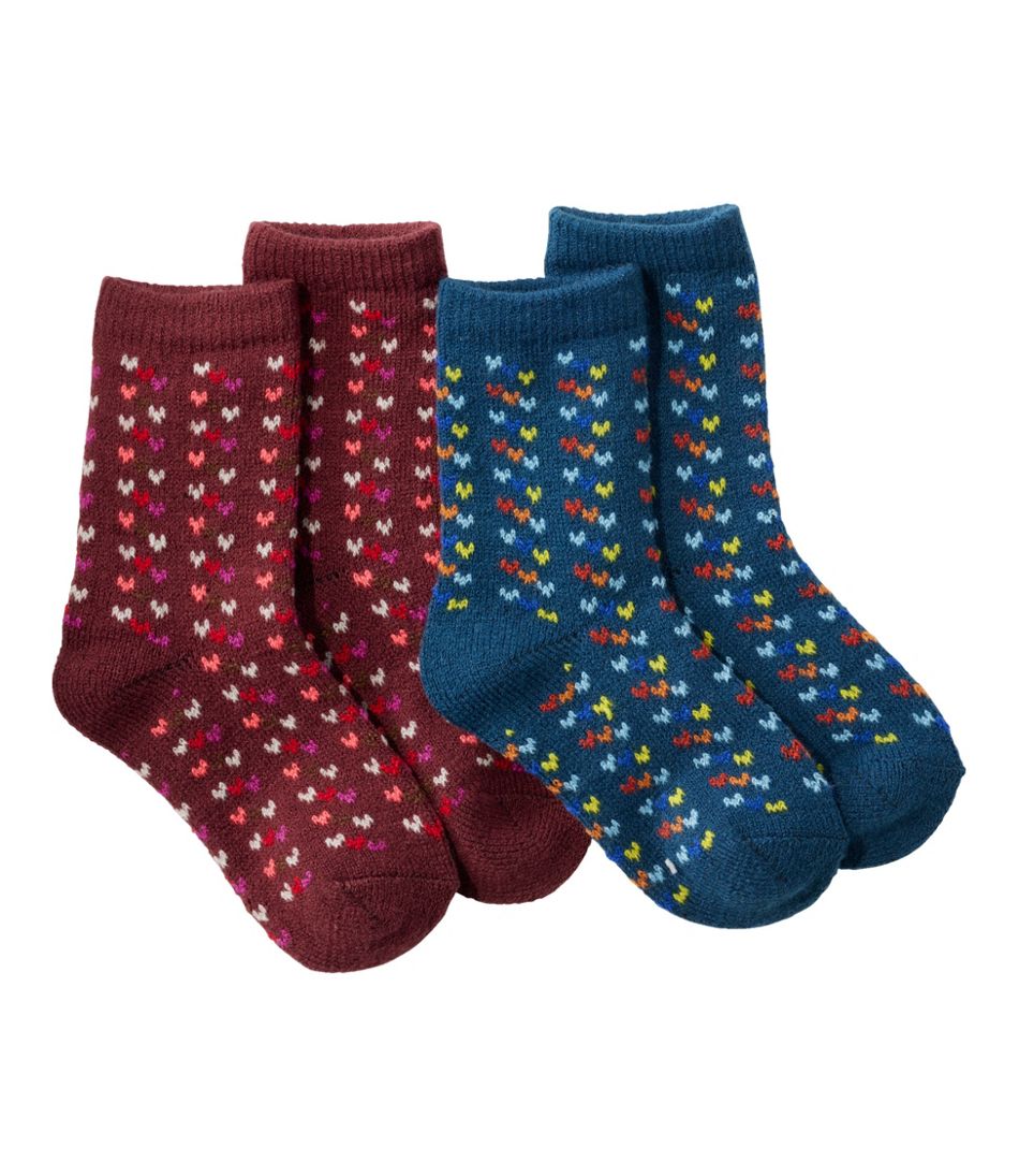 Kids' Sweater Weather Socks, 2-Pack / L.L.Bean
