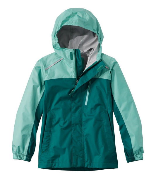 Kids' Trail Model Rain Jacket, Colorblock / L.L.Bean