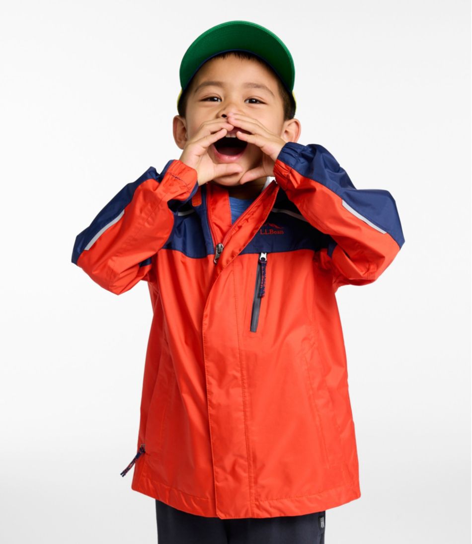 Kids' Trail Model Rain Jacket, Colorblock / L.L.Bean