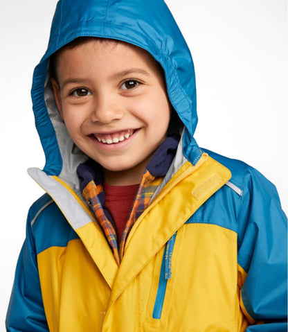Kids' Trail Model Rain Jacket, Colorblock / L.L.Bean