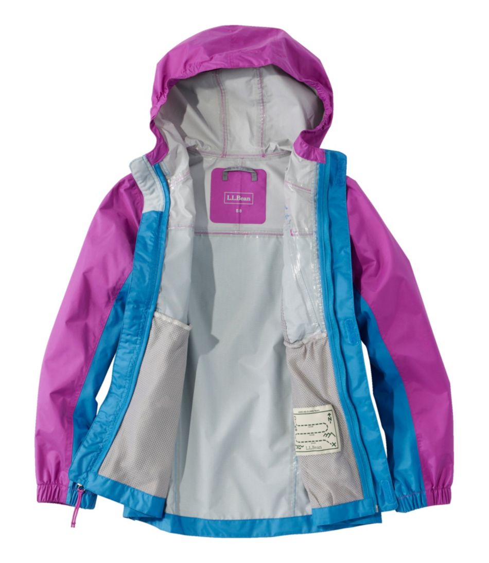 Kids' Trail Model Rain Jacket, Colorblock / L.L.Bean