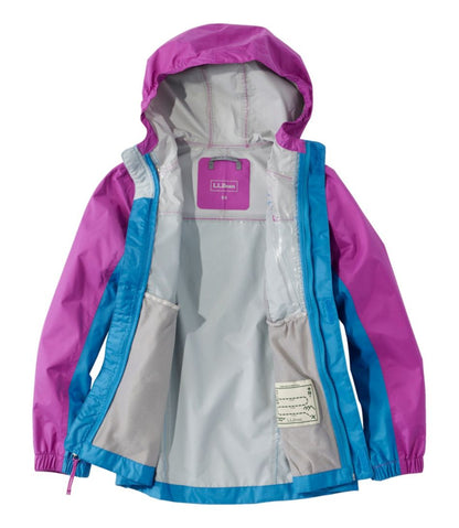 Kids' Trail Model Rain Jacket, Colorblock / L.L.Bean