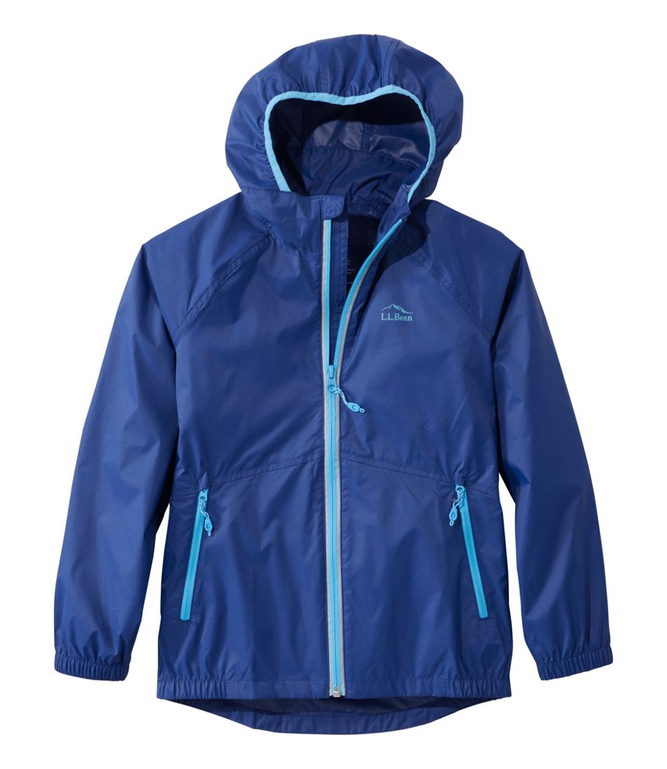 Kids' Wind and Rain Jacket, Reflective Zipper / L.L.Bean