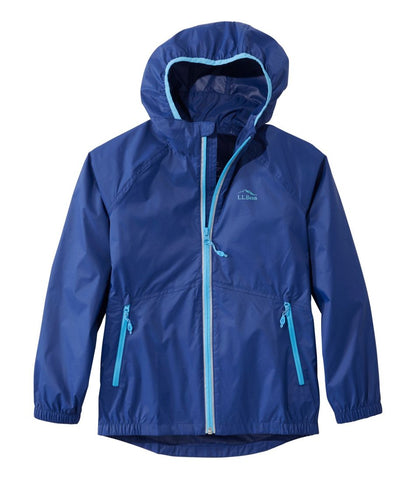 Kids' Wind and Rain Jacket, Reflective Zipper / L.L.Bean