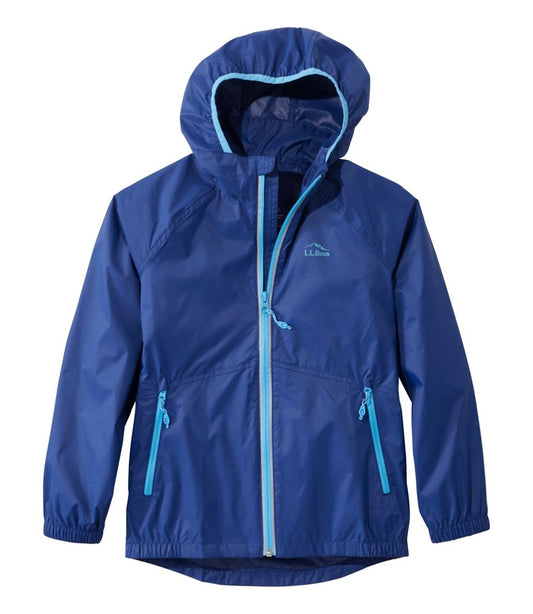 Kids' Wind and Rain Jacket, Reflective Zipper / L.L.Bean