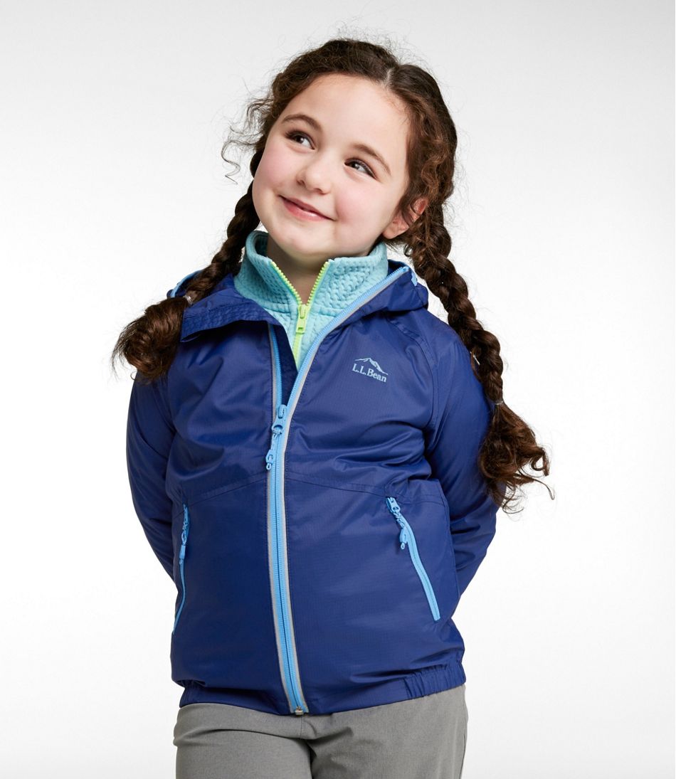 Kids' Wind and Rain Jacket, Reflective Zipper / L.L.Bean