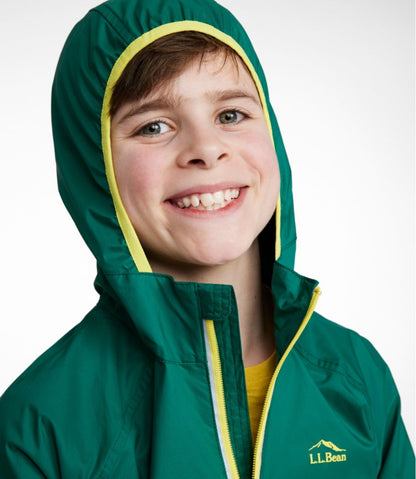 Kids' Wind and Rain Jacket, Reflective Zipper / L.L.Bean