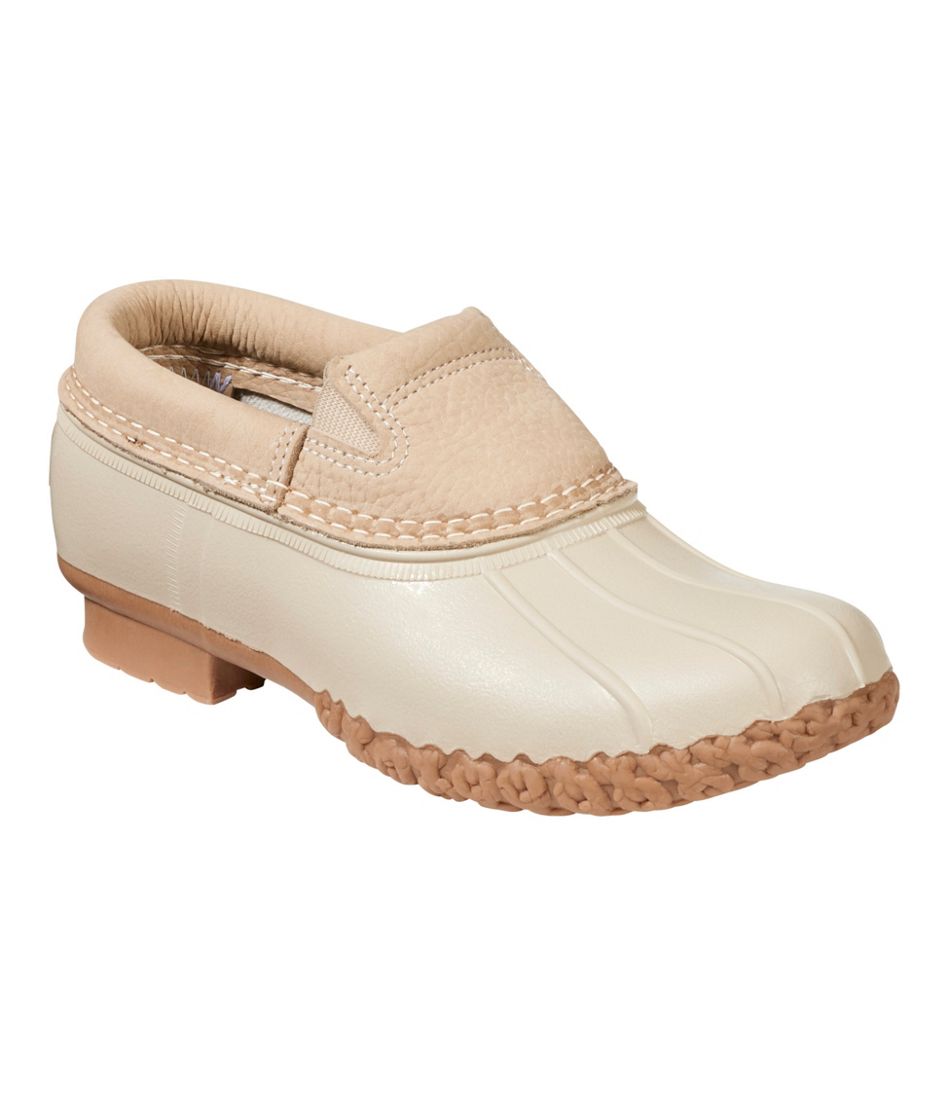 Women's Bean Boots, Slip-On Rubber Mocs / L.L.Bean