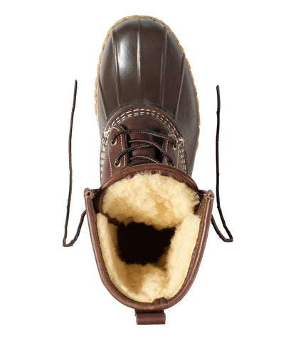 Women's Shearling Lined Bean Boots, 10 Inch / L.L.Bean