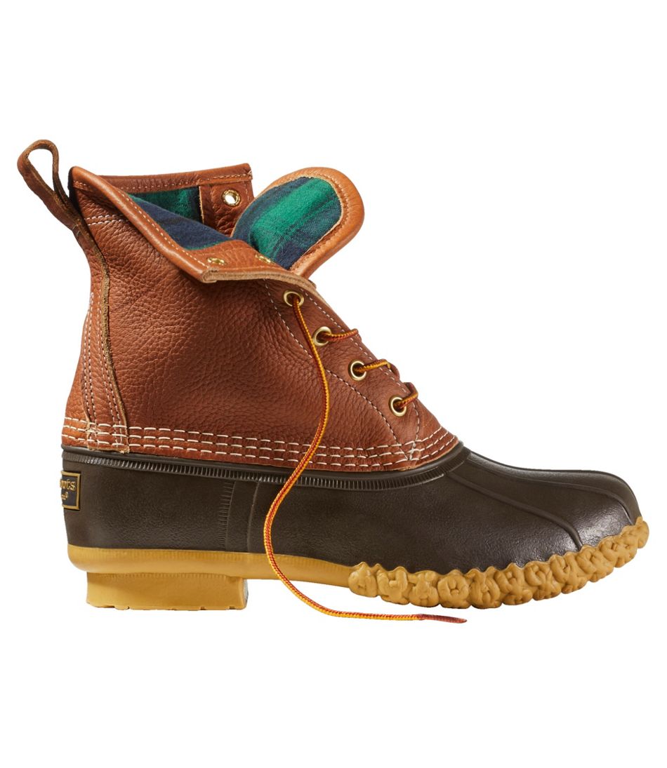 Women's Bean Boots, 8" Flannel-Lined Insulated / L.L.Bean