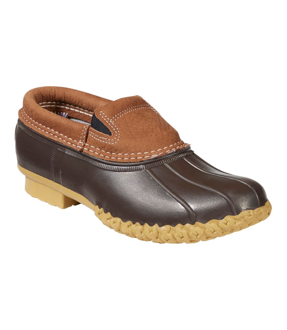 Men's Bean Boots, Slip-On Rubber Mocs / L.L.Bean
