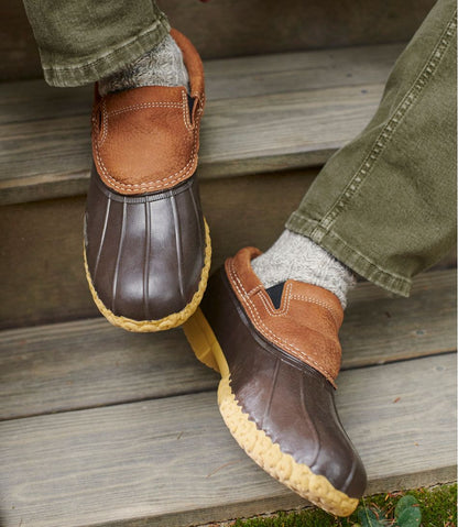 Men's Bean Boots, Slip-On Rubber Mocs / L.L.Bean