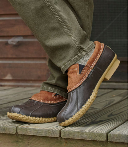 Men's Bean Boots, Slip-On Rubber Mocs / L.L.Bean