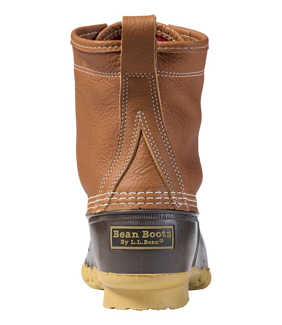 Men's Bean Boots 8", Flannel-Lined Insulated / L.L.Bean