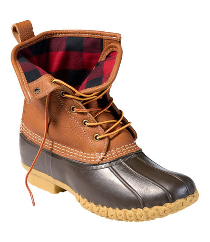 Men's Bean Boots 8", Flannel-Lined Insulated / L.L.Bean