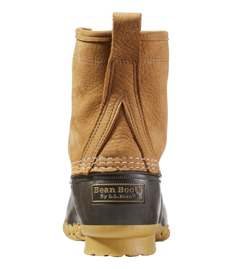 Men's Bean Boots, 8" Fleece-Lined Insulated / L.L.Bean